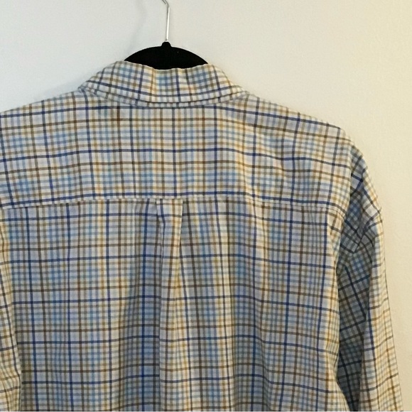 Peter Millar | Plaid Long Sleeve Shirt | XL Extra Large - Picture 3 of 3